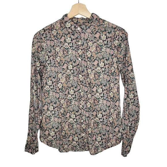 J. Crew Tops - J. CREW Liberty Fabric Floral Button Down Shirt